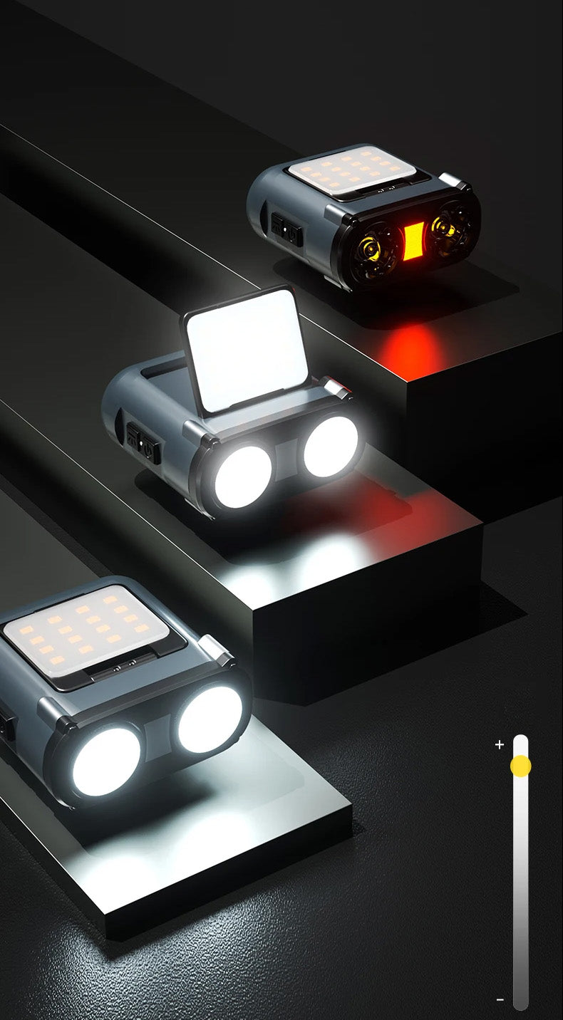 Lanterna de Cabeça WARSUN OWL – Recarregável, 500 Lúmens, USB-C, Resistente à água, 57g Lanterna de Cabeça WARSUN OWL – Recarregável, 500 Lúmens, USB-C, Resistente à água, 57g